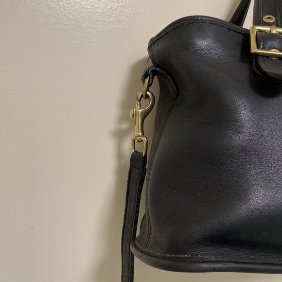 Vintage Coach 9063 Legacy Satchel Black - Picture 4 of 16